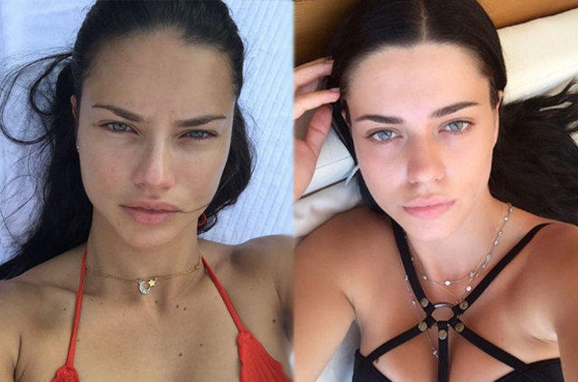 Gökçe Eygi ve Adriana Lima benzerliği sosyal medyada çok konuşuldu! Bizden de bir Adriana çıkar mı?