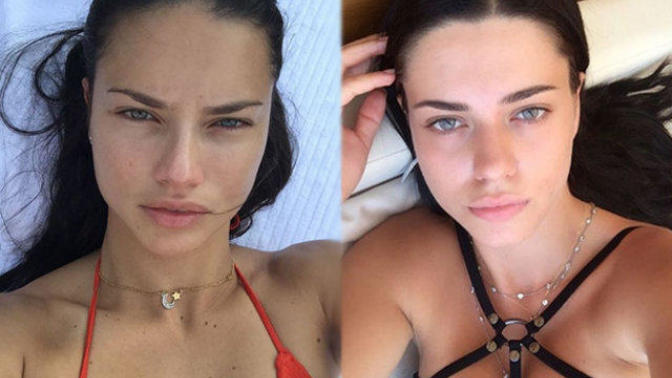 Gökçe Eygi ve Adriana Lima benzerliği sosyal medyada çok konuşuldu! Bizden de bir Adriana çıkar mı?