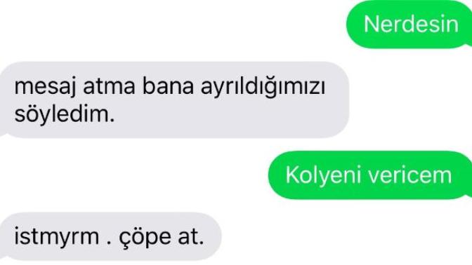 3 senelik sevgilimle ayrıldık sevdiğini söylerdi en sonda söyledi ama terk etti? Sonra mesaj attım?