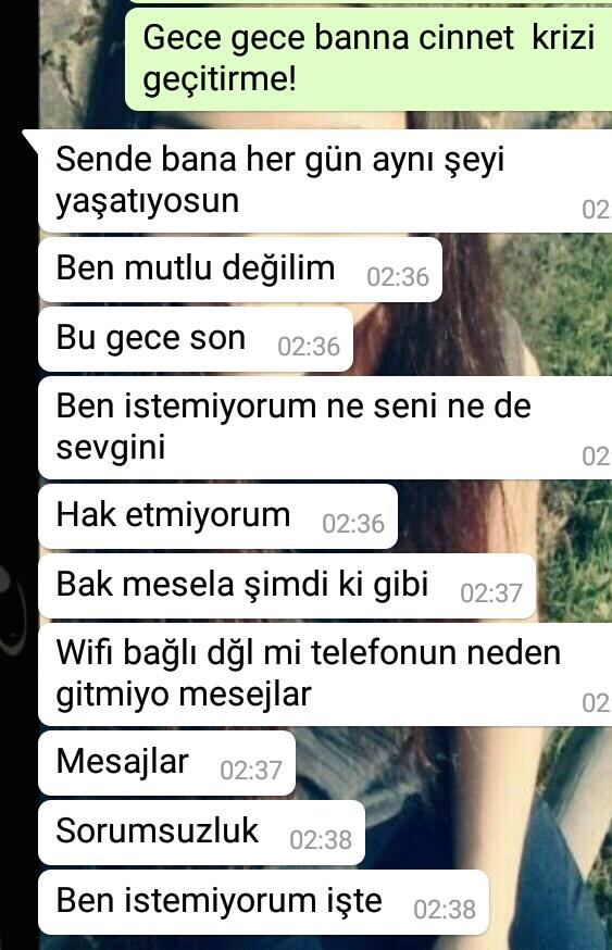 Nişanlım herşeyi bitirmek istiyor?