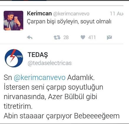 Tedaş'ı biliyor musunuz? Paylaşımlarını beğeniyor musunuz?