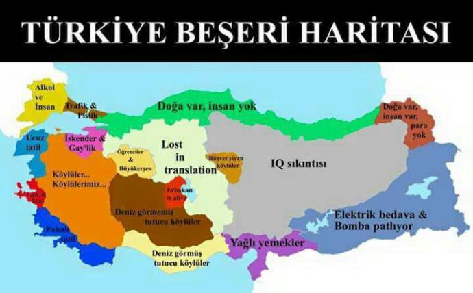 Türkiye beşeri haritası hakkındaki görüşleriniz neler ??