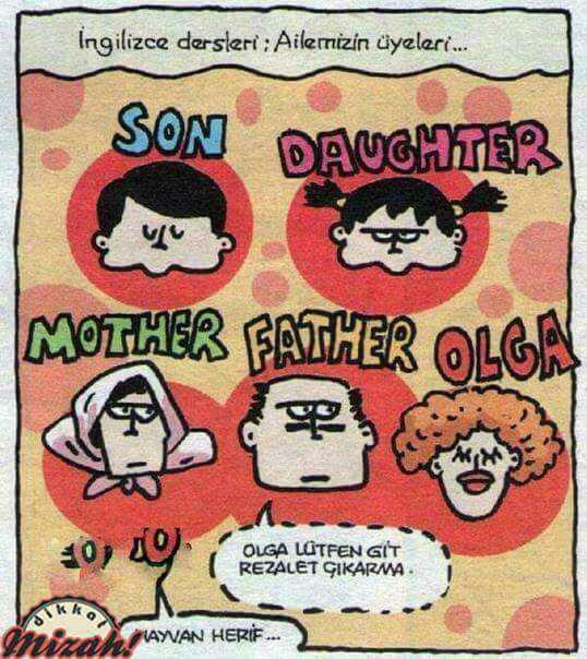 aile üyeleri kimlerden oluşuyor sizin evinizde??