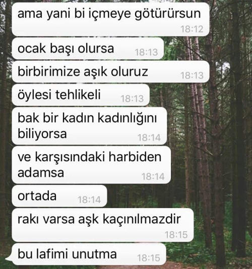 Karşılıklı rakı içemeyeceğim erkeği neyleyim?