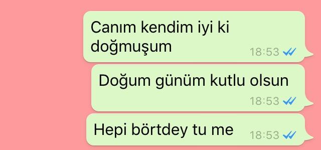 Doğum günümü çoğu kişi unuttu,sizce değersiz olduğumdan mı?