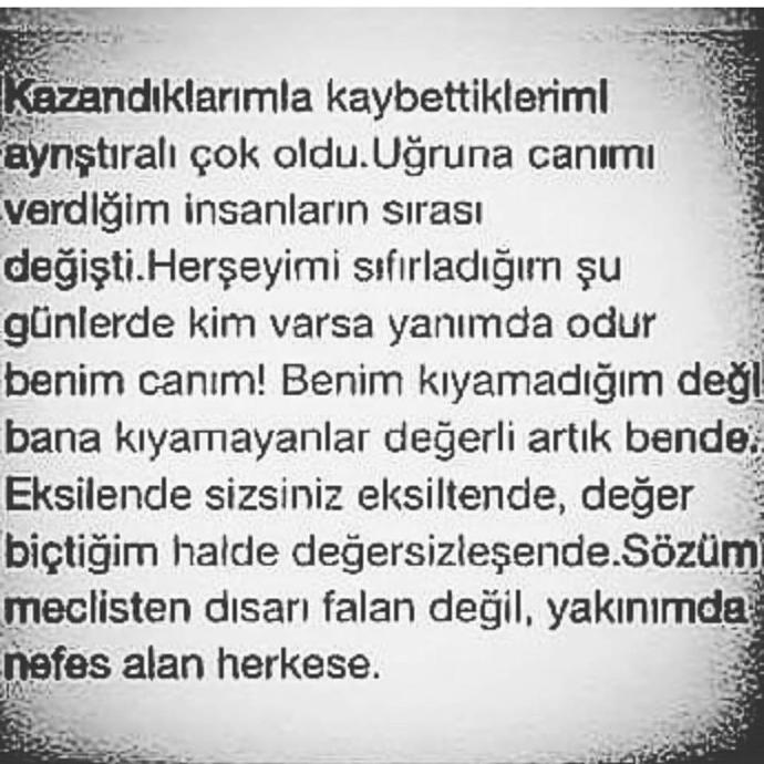 Artık Kendiniz İçin yaşama Vakti Gelmedi mi Sizce de ?