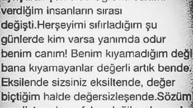 Artık Kendiniz İçin yaşama Vakti Gelmedi mi Sizce de?