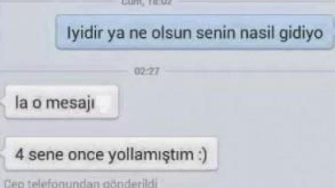 Size atılan mesaja çabuk döner misiniz?