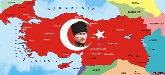"Misak-ı Milli" haritası yeniden kurulacak diye atdıkları bu resim Azerbaycan-Türkiye kardeşliğine zarar vermez mi?