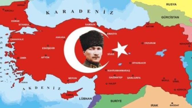 "Misak-ı Milli" haritası yeniden kurulacak diye atdıkları bu resim Azerbaycan-Türkiye kardeşliğine zarar vermez mi?