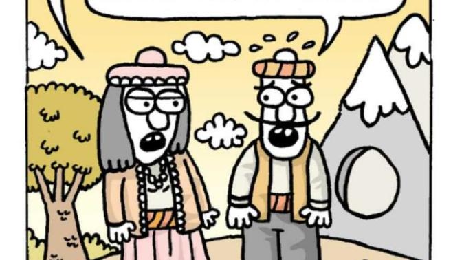 Romantik olduğunuzu düşünüyor musunuz? ( karikatür ) ?