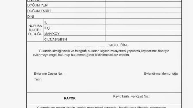 İstirahat raporu hangi programla yapılır?