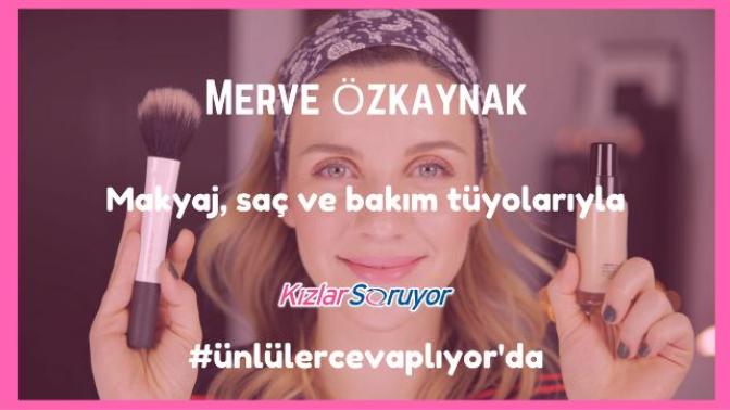 Merve Özkaynak, makyaj, güzellik, moda sorularımızı YouTube canlı yayınımızda yanıtladı. İzlediniz mi?