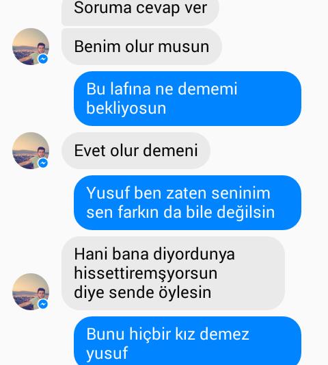 Sizi dinledim barismaya çalıştım bana seks koşuluyla barisacagini söyledi ne diyorsunuz?