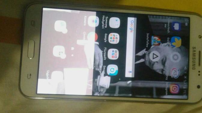 J7 telefon ekran goruntusu sorunu?