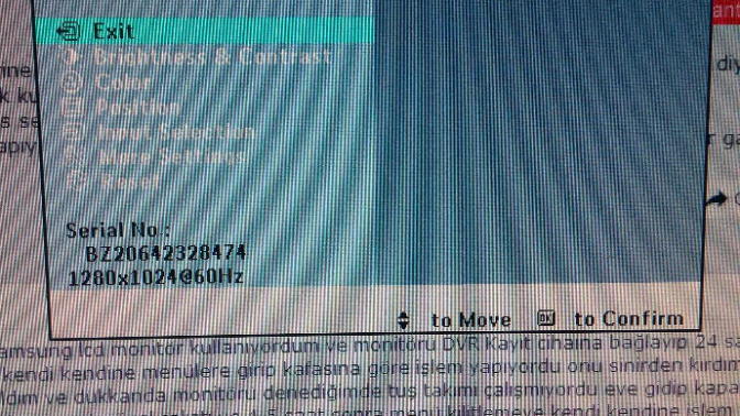 Philips monitör beni çıldırttı ne yapmalıyım?(resimli)?