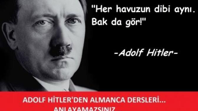 Bir Almana "herr hausen die beine" desem, ne tepki verir?