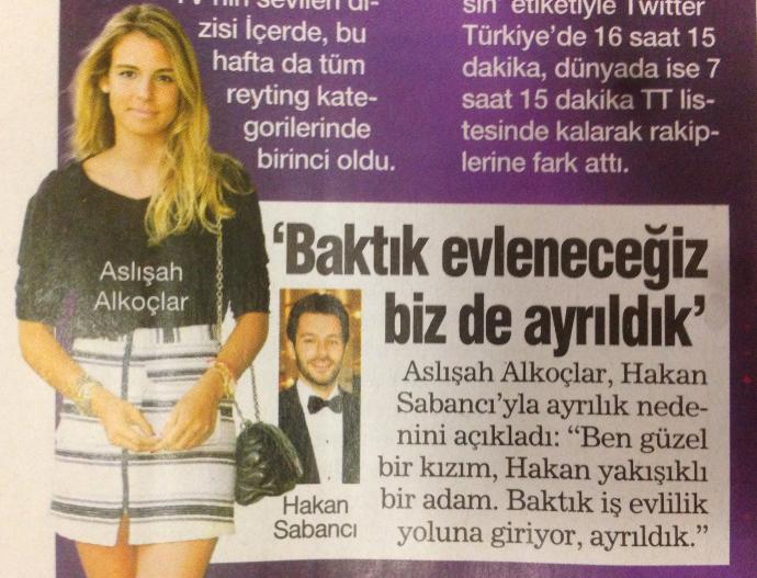 Hakan Sabancı ve Aslışah Alkoçlar çifti