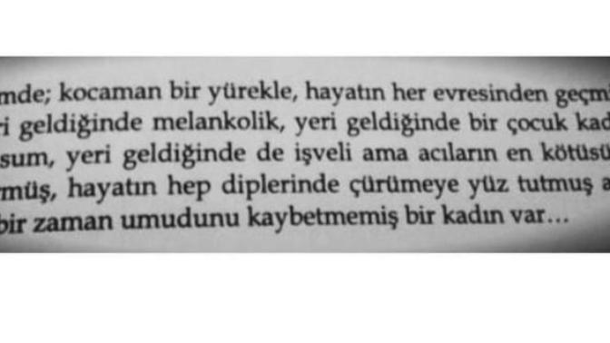 Boyle kadinlarin kiymetini bilin tamammi?