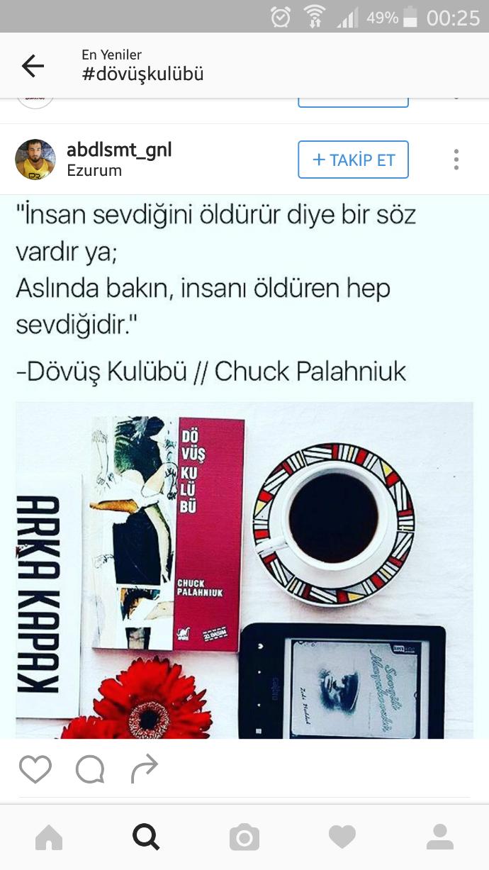 Fight Club'ı izleyenler veya okuyanlar gelebilir mi?