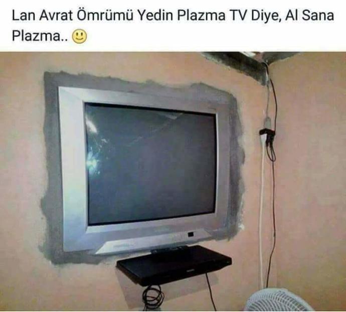 Adam duvara tüplü tv monte etmiş 😂? Peki siz ne kadar yaratıcısınız?