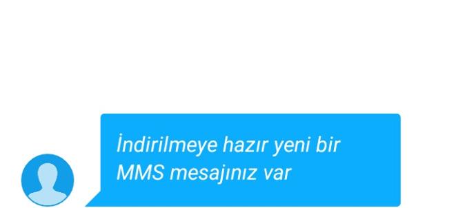 MMS'i indirip görüntülesem karşı tarafa bildirim gider mi?