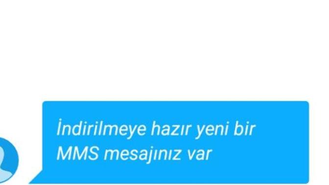 MMS'i indirip görüntülesem karşı tarafa bildirim gider mi?