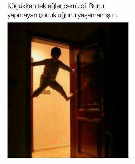 Cocukken bunu yapmayan  var mı  :) ??