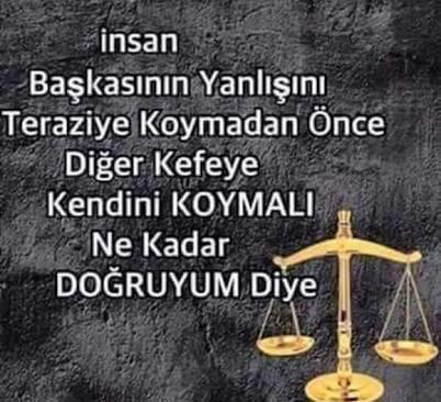 Siz başkalarının hatalarını gördüğünüz kadar kendi hatalarınızı görebiliyormusunuz?