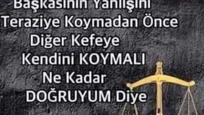 Siz başkalarının hatalarını gördüğünüz kadar kendi hatalarınızı görebiliyormusunuz?