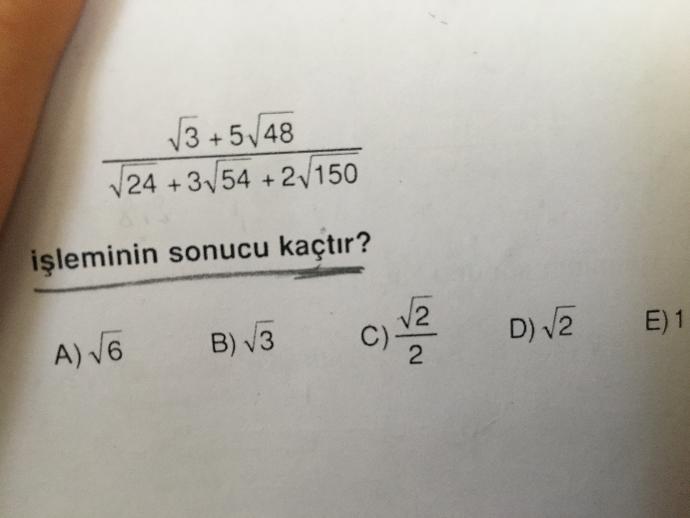 Matematik sorularının çözümleri nasıl olacak? kizlarsoruyor