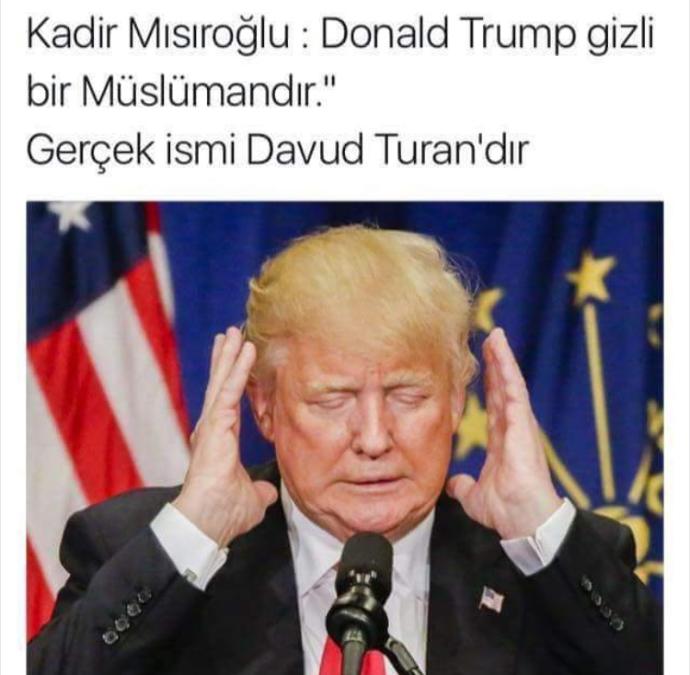 Trump sizce Müslüman mı?