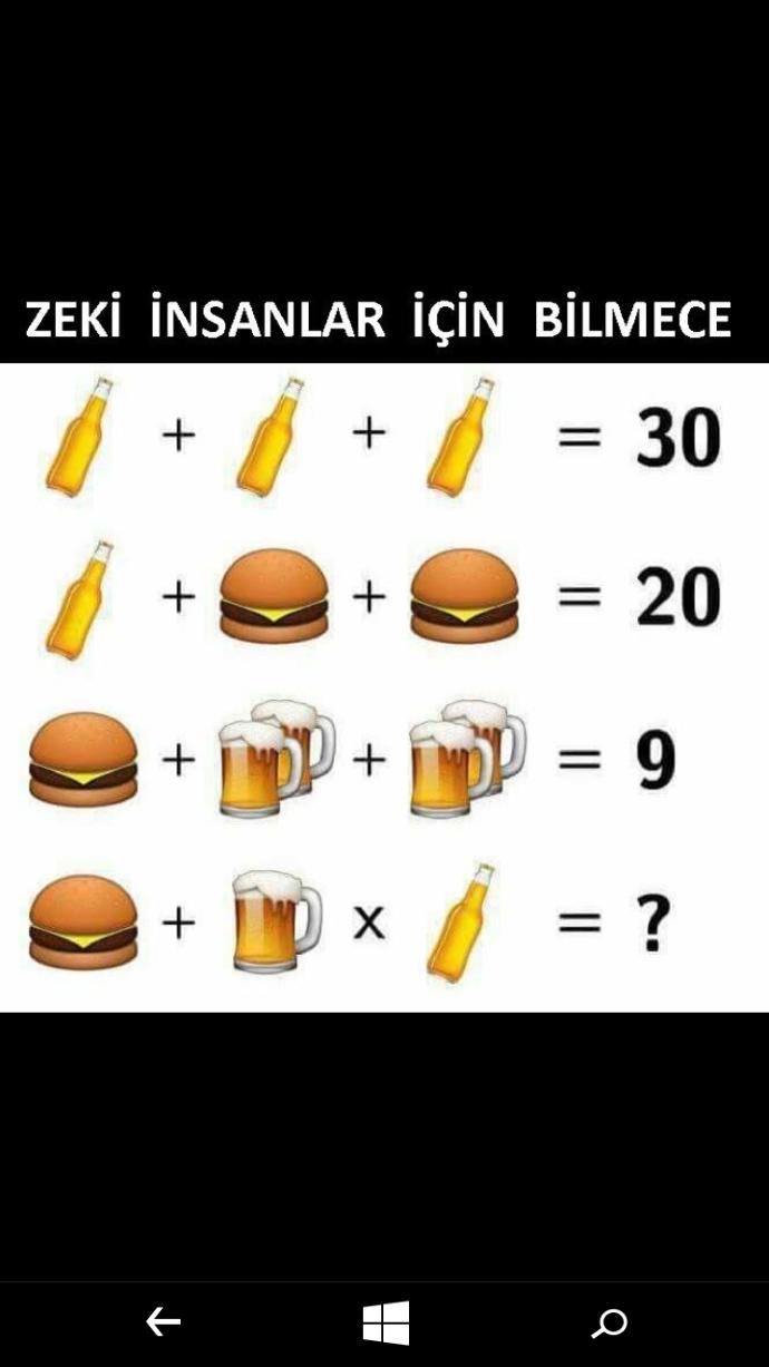 Sizlerde facebookta sorulan resimli toplama çarpma sorularından bıkmadınız mı? Ben bıktım.?