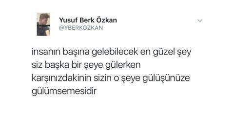 İnsanın başına gelebilecek en güzel şey sizce nedir?