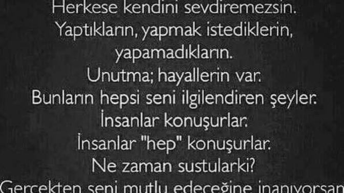 Herkesi mutlu edeceğim diye mutsuz olanlardan mısınız?