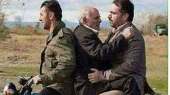 Motora bu şekilde binen gördünüz mü hiç :)) ?