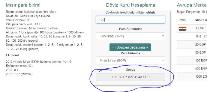 Şimdi Türk lirası Mısır poundun dan değerli mi arkadaşlar ?