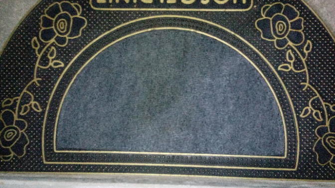 Arkadaşlar bu mavi yere ayakkabıyla basılır mı basılmaz mı?