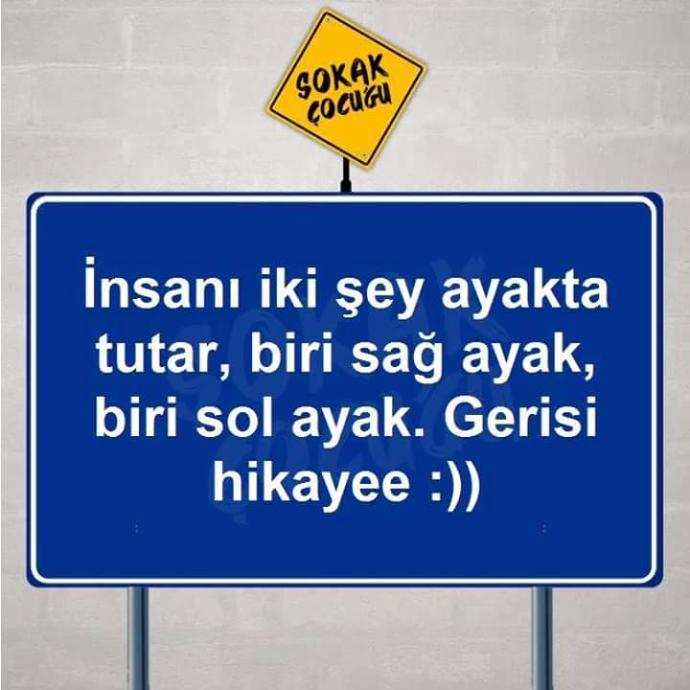İnsanı ayakta tutan nedir?