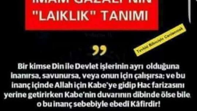 Laiklik savunan Müslümanlar, bunun hakkinda ne düsünüyorsunuz?