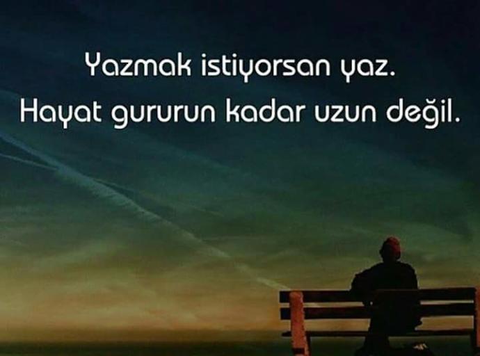 Yazmak isteyipte yazamadığınız biri var mı ?