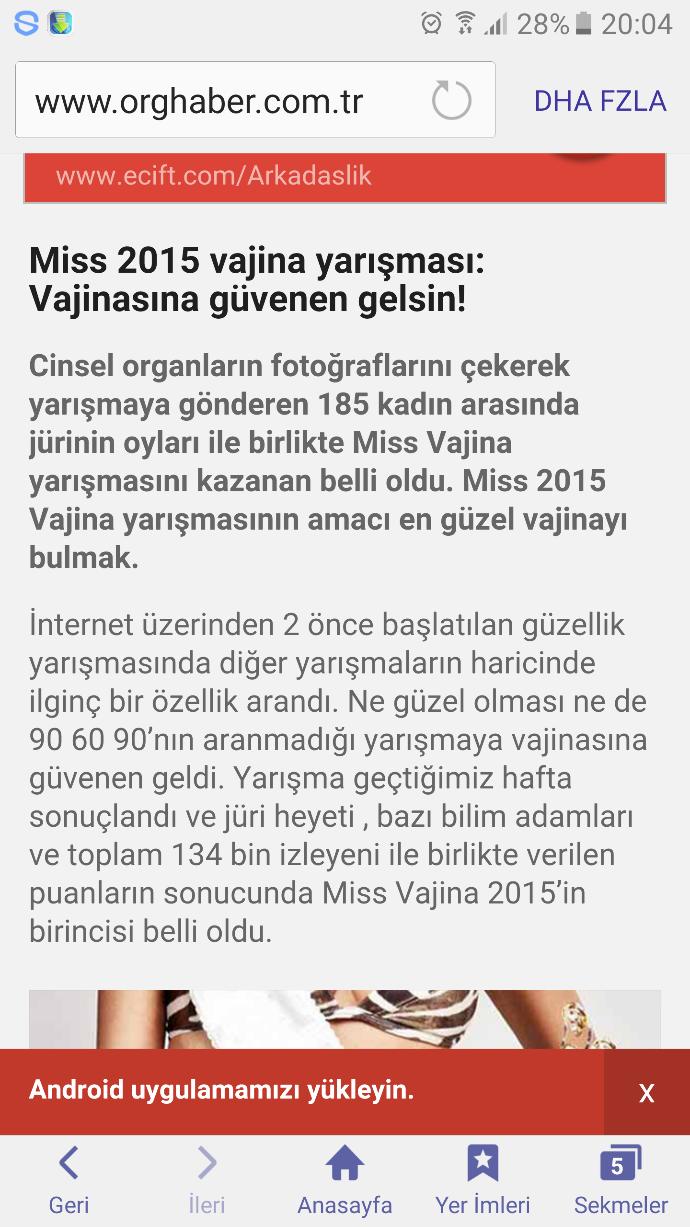 Kızlar, Miss vajina yarismasi na katilirmiydiniz ?