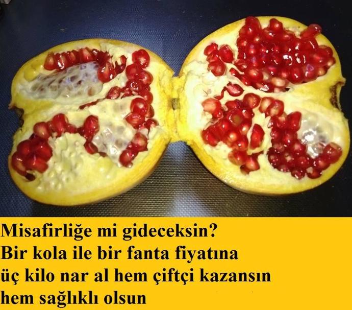 Misafirliğe giderken Cola, Fanta yerine meyve alın. Heç çiftçi kazansın, hemde hem sağlık kazansın ?