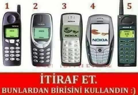 Bunlardan Hangisini ( Yeni Nesil Pek Bilmez ) Kullandınız ?
