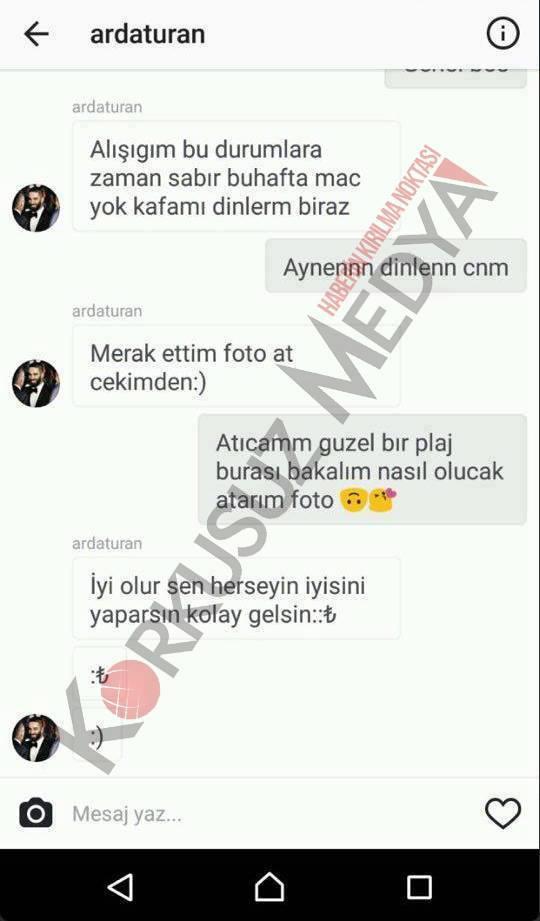 Arda Turan'ın Ebru Şallı'ya yürümesine ne diyorsunuz?
