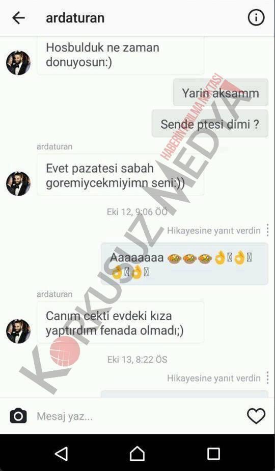 Arda Turan'ın Ebru Şallı'ya yürümesine ne diyorsunuz?