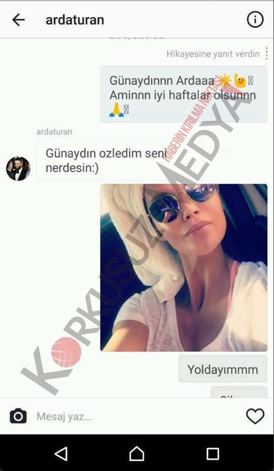 Arda Turan'ın Ebru Şallı'ya yürümesine ne diyorsunuz?