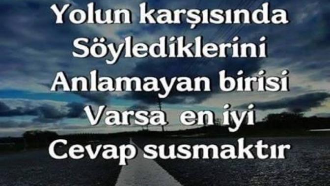 Susmak en iyi cevap mıdır? Yoksa kabullenmek midir?