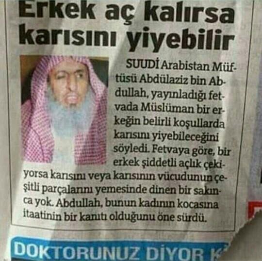 aç kalsanız eşinizi yer misiniz ????