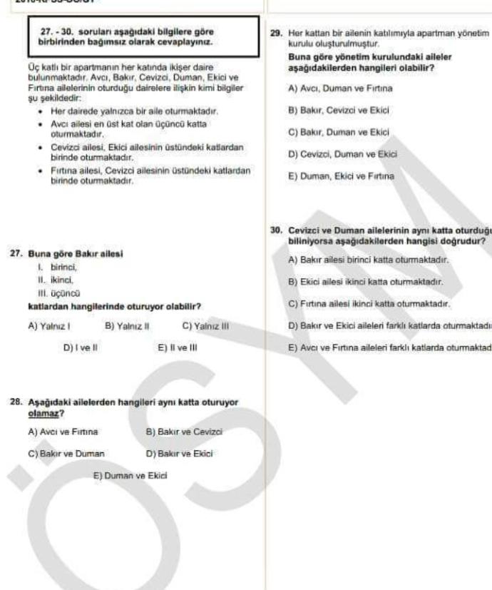 KPSS ortaöğretim sınavının beyin yakan sorusunu cevaplamaya var mısın?